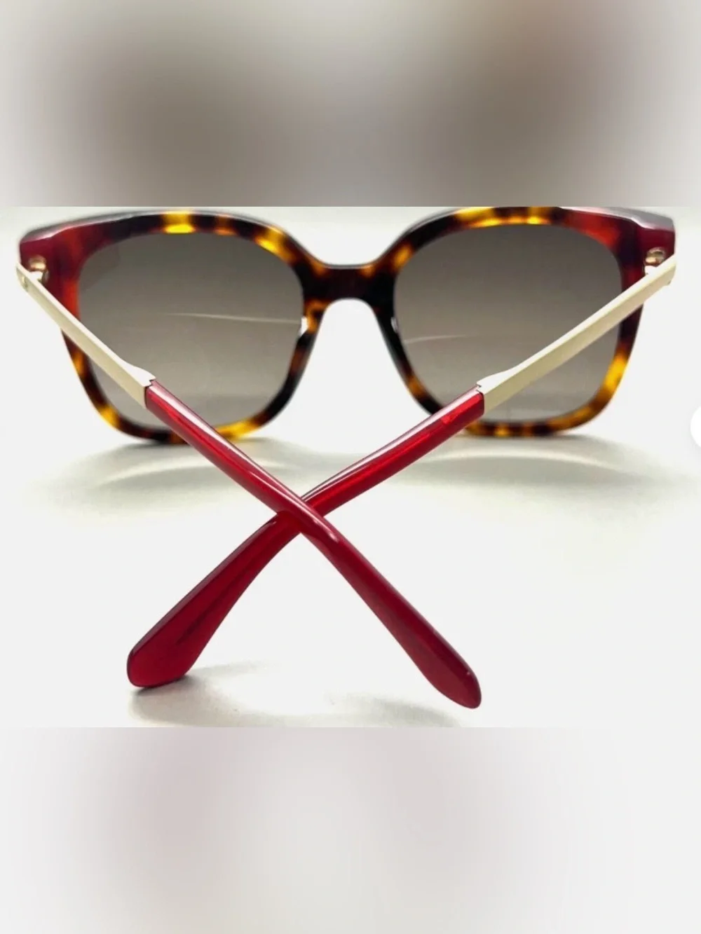 Kate Spade Caelyn/S 65THA Women's Tortoise Brown Gradient Lens Square Sunglasses